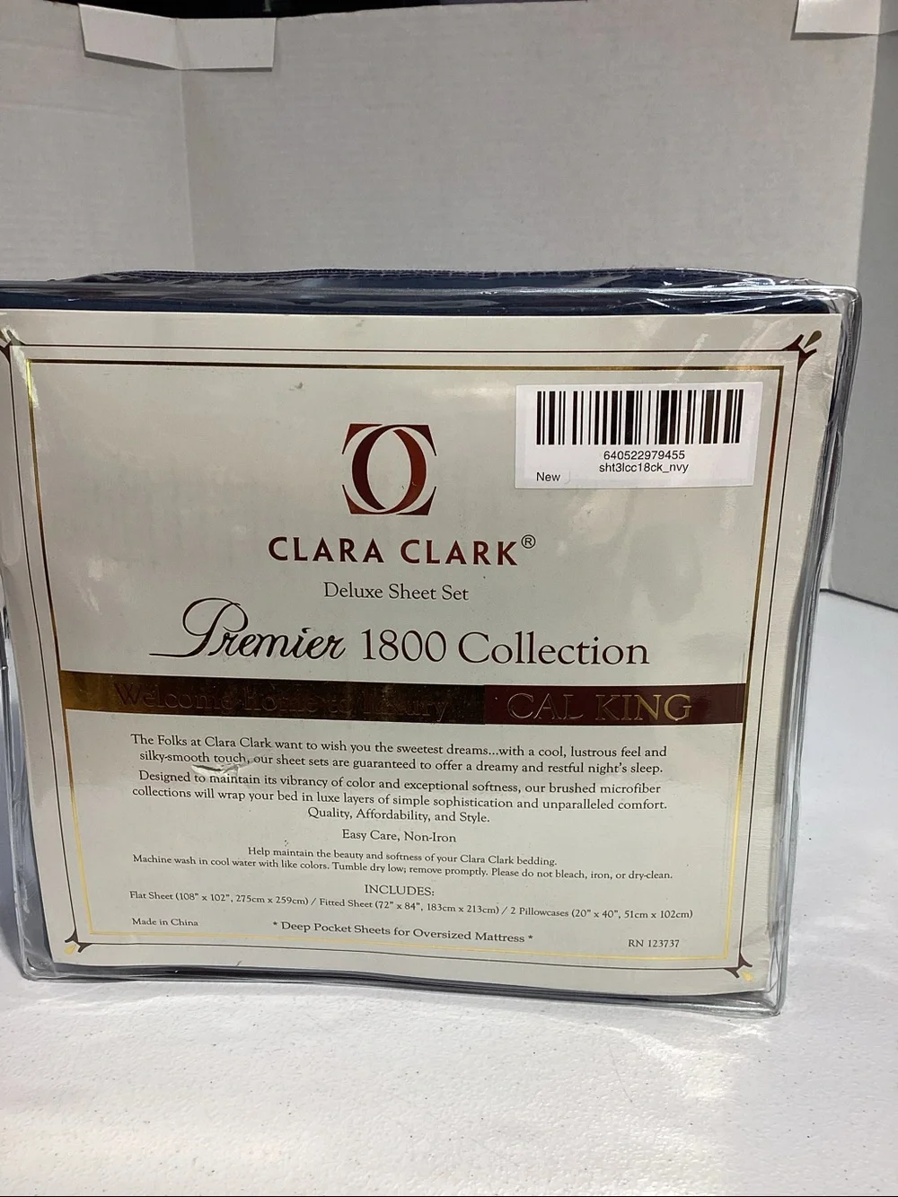Clara Clark soft navy